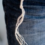 wearing tzitzit