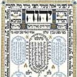 The name "HaShem" appears at the top of this kabbalistic montage